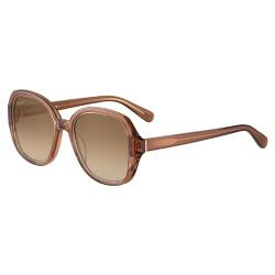 Serengeti Unisex Hayworth Sonnenbrille, Glänzend/Karamellbraun, M von Serengeti