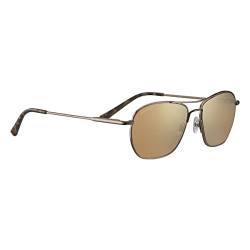 Serengeti Unisex Lunger Sonnenbrille, Gebürstete Bronze, M von Serengeti