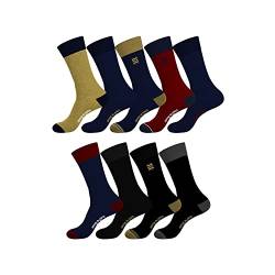 SERGE BLANCO Socken Herren Rutschfest, SportSocken Herren, Anti-Reizung, Empfindliche Haut (9er Pack) von Serge Blanco