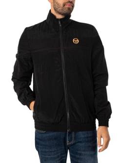 Sergio Tacchini Herren Fredo Trainingsjacke, Schwarz, M von Sergio Tacchini