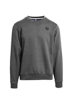 Sergio Tacchini Herren Longsweatshirt Butch Crew Sweater, Grau, Gr. XL von Sergio Tacchini