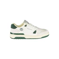 Sergio Tacchini Milano Unisex für Damen Herren Sneaker Schnürschuh Schuhe White DK Green (358) Gr. 46 von Sergio Tacchini