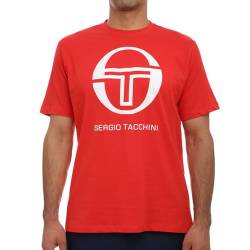 Sergio Tacchini T-Shirt, Rot, für Herren, Stadium, rot, M von Sergio Tacchini