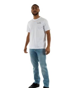 Sergio Tacchini T-Shirt Bold 118-wht/blk, weiß, L von Sergio Tacchini