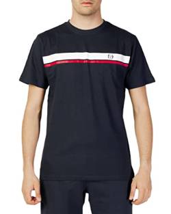 Sergio Tacchini T-Shirt Marine Herren Stripe A, marine, L von Sergio Tacchini