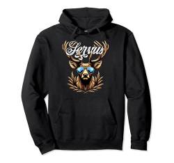 Servus T-Shirt Lederhose Mann Trachtenshirt Herren Trachten Pullover Hoodie von Servus T-Shirt Herren Trachtenshirts lustig Tracht