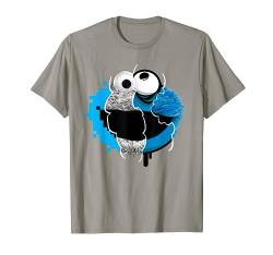 Sesame Street Split Cookie Monster T-Shirt von Sesame Street