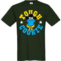 Sesamstrasse Tough Cookie Herren T-Shirt oliv von Sesame Street