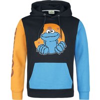 Sesamstraße Kapuzenpullover - Cookie Monster - S bis 3XL - für Männer - Größe 3XL - multicolor  - EMP exklusives Merchandise! von Sesamstraße