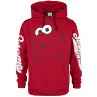 Sesamstraße Kapuzenpullover - Elmo - S bis XXL - für Männer - Größe XXL - rot  - EMP exklusives Merchandise! von Sesamstraße