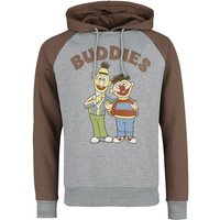 Sesamstraße Kapuzenpullover - Ernie und Bert - Buddies - S bis XXL - für Männer - Größe M - multicolor  - Lizenzierter Fanartikel von Sesamstraße