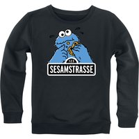 Sesamstraße Sweatshirt für Kinder - Sesamstraße - für Mädchen & Jungen - blau  - EMP exklusives Merchandise! von Sesamstraße