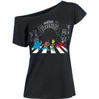 Sesamstraße T-Shirt - Come Together - S bis XL - für Damen - Größe L - schwarz  - Lizenzierter Fanartikel von Sesamstraße