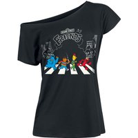 Sesamstraße T-Shirt - Come Together - S bis XL - für Damen - Größe M - schwarz  - Lizenzierter Fanartikel von Sesamstraße