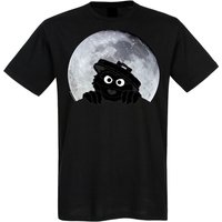 Sesamstraße T-Shirt - Oskar Moonnight - L bis 3XL - für Männer - Größe 3XL - schwarz  - Lizenzierter Fanartikel von Sesamstraße