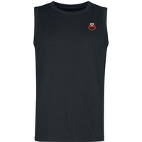 Sesamstraße Tank-Top - Elmo - S bis XXL - für Männer - Größe S - schwarz  - EMP exklusives Merchandise! von Sesamstraße