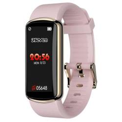 Smartwatch Seven – Armbanduhr für Herren und Damen, wasserdicht, IP68, Schrittzähler, Herzfrequenzmesser, Schlafüberwachung, Multi-Sport-Modus, Anruf- und Anrufbenachrichtigungen, GPS-Gerät von Seven
