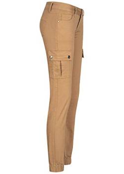 Seventyseven Lifestyle Damen Cargo Jeans Hose 7-Pockets Casual Fit von Seventyseven Lifestyle