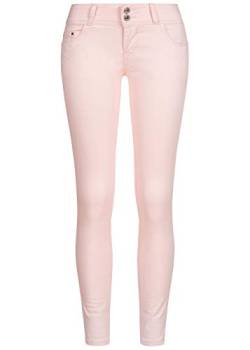 Seventyseven Lifestyle Damen Skinny Jeans Hose 5-Pockets Low Waist rosa von Seventyseven Lifestyle