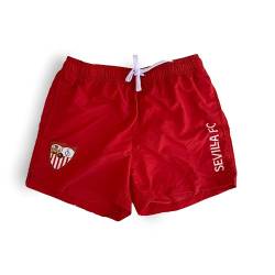 Sevilla FC Unisex Roter Badeanzug Schwimm-Slips, S von Sevilla FC