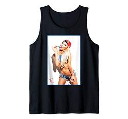 Heißes Mädchen auf T-Shirt für Männer - Ice Pop Pinup #2 Tank Top von Sexy Girl auf T-Shirt für Männer von NSPART