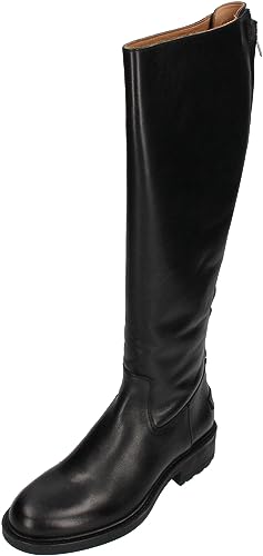 Shabbies Amsterdam Damen Dean highboot Knee High Boot, Black, 41 EU von Shabbies Amsterdam