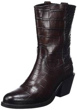 Shabbies Amsterdam Damen JUUL Ankle Boot, Dark Brown, 38 EU von Shabbies Amsterdam