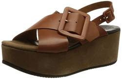 Shabbies Amsterdam Damen SHS0843 Sandale, Cognac, 42 EU von Shabbies Amsterdam