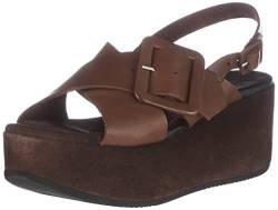 Shabbies Amsterdam Damen SHS0843 Sandale, Taupe, 38 EU von Shabbies Amsterdam