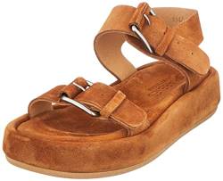 Shabbies Amsterdam Damen SHS1147 Sandale, Cognac, 38 EU von Shabbies Amsterdam