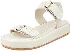 Shabbies Amsterdam Damen SHS1147 Sandale, Offwhite, 38 EU von Shabbies Amsterdam