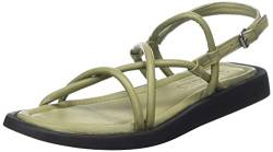 Shabbies Amsterdam Damen SHS1360 Soft Nappa Leather Flat Sandal, Light Green, 38 EU von Shabbies Amsterdam