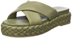 Shabbies Amsterdam Damen SHS1365 Slipper Soft Nappa Leather Flat Sandal, Light Green, 42 EU von Shabbies Amsterdam