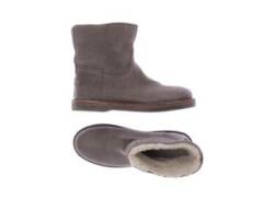 Shabbies Amsterdam Damen Stiefelette, grau von Shabbies Amsterdam