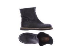 Shabbies Amsterdam Damen Stiefelette, schwarz von Shabbies Amsterdam