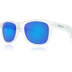 Shadez Unisex Transparent-blau Sonnenbrille, 50 von Shadez