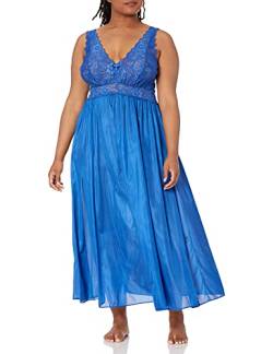 Shadowline Damen Classy Nightgowns for Women, Elegant Women's Sleepwear Nachthemd, Navy, Large von Shadowline