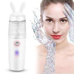 Nano-Wasserspray, praktischer tragbarer Nano-Sprüher 30 ml für Zuhause für Reisen für Frauen(Weiß) von Shanrya