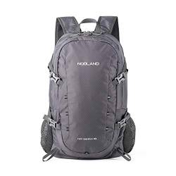 Sharkborough NODLAND Leichter Rucksack 40L Faltbarer Wasserdichter Tagesrucksack Outdoor Wander und Camping rucksäcke für Männer und Frauen von Sharkborough