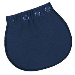 Sharplace Hosen Extender, Verstellbare Bauchband Elastische Damen Hosenerweiterung mit Knöpfe für Mütter Schwangere Frauen, Blau, 18 x 17 cm von Sharplace