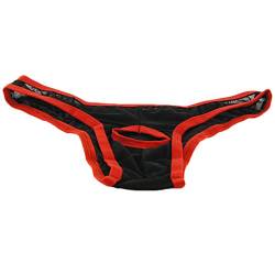 Sharplace Strings G String Unterwäsche Bikini Slips, Rot Schwarz, M von Sharplace