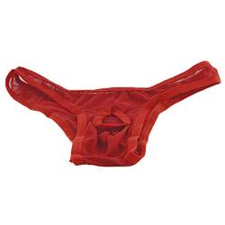 Strings G String Unterwäsche Bikini Slips, Rot, M von Sharplace