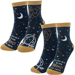 Sheeepworld Socken-Set 47578 "MOND, Mehrfarbig, 36-46 von Sheeepworld