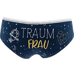 Sheepworld Damen 46957 Panty Traumfrau, Größe S-M, Geschenkartikel Unterwäsche, Dunkelblau von Sheepworld