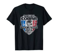 Shelby Cobra 1962 Race Team Venice Ca Shield Distressed Logo T-Shirt von Shelby Cobra