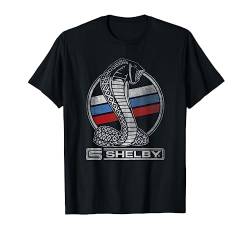 Shelby Cobra Classic Striped Cobra Logo T-Shirt von Shelby Cobra
