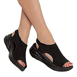 Shenrongtong Orthopädische Sportsandalen für Damen, Sommer Waschbar Slingback, Orthopädische Slide Sport Sandalen, Flexible Upgrade Waschbare Slingback Sandalen, Damen Wandersandalen von Shenrongtong