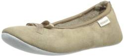 Shepherd Damen SAGA Slipper Flache Hausschuhe, Beige Stone 25, 38 von Shepherd