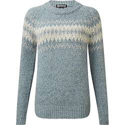 Sherpa Dumji Crew Sweater Women Größe L Verdigris von Sherpa