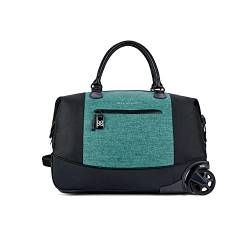 Sherpani Reisetasche, 2 Rollen, Reisetaschen, Reisetaschen, Reisetasche, Handgepäck für Frauen, Blaugrün/EIN Hauch von Paradies (Trace of Paradise), Rolltasche von Sherpani